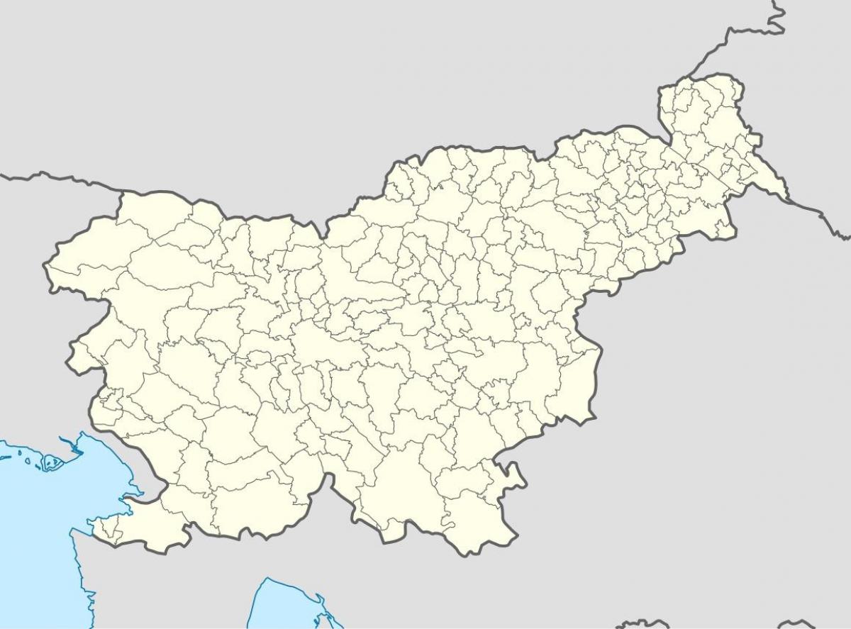 Словенија мапа на локација